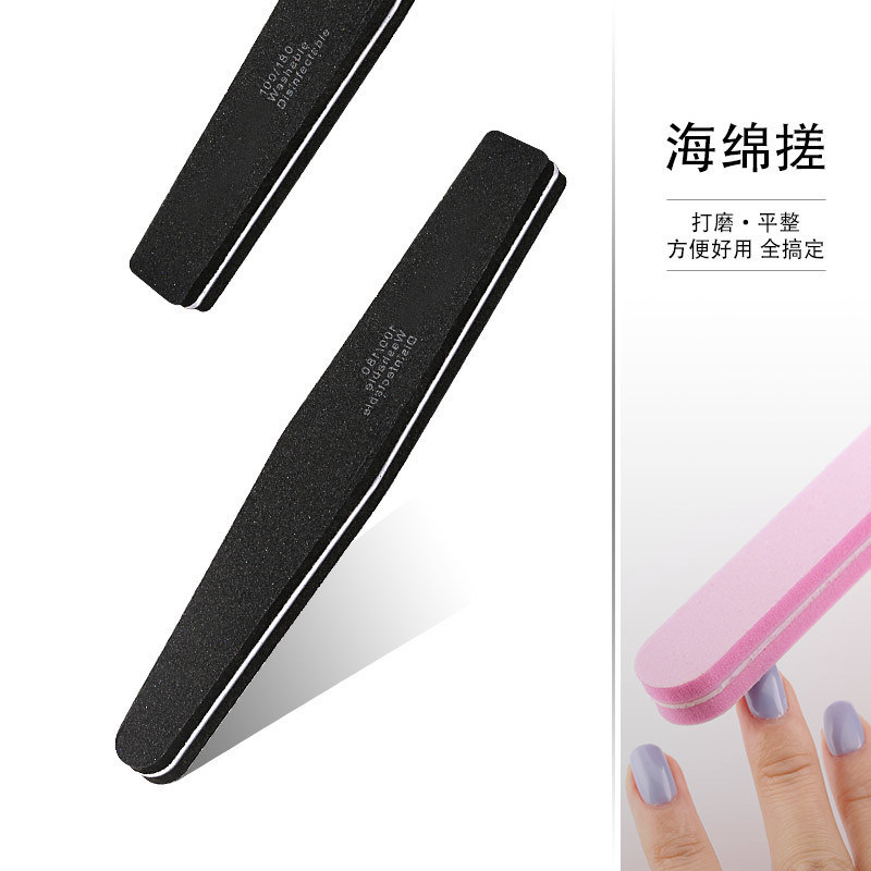 Rhombous Sponge Nail File Nail Art Tools Manicure Nail Care