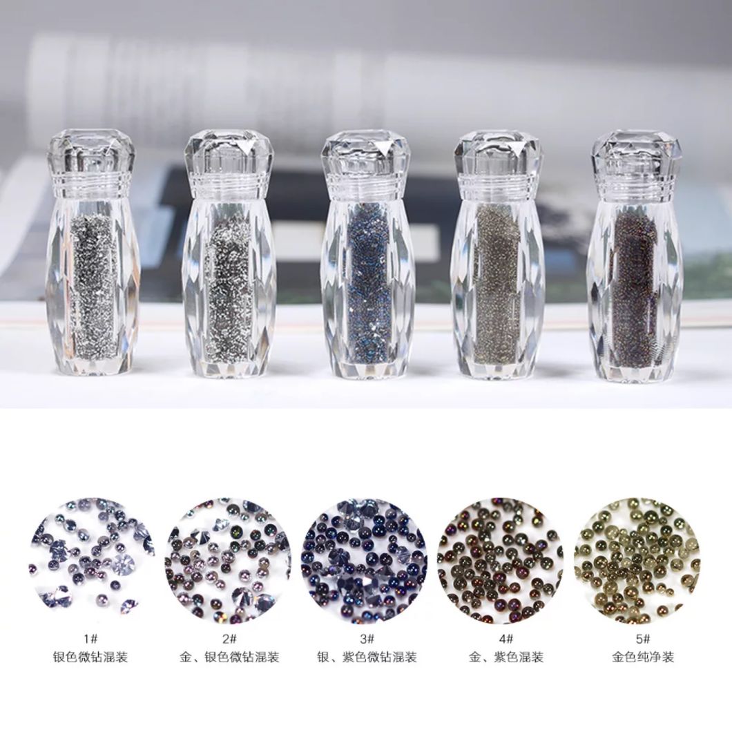 Nail Rhinestones Micro Diamond Glass Gem Accessories Nail Art Decorations