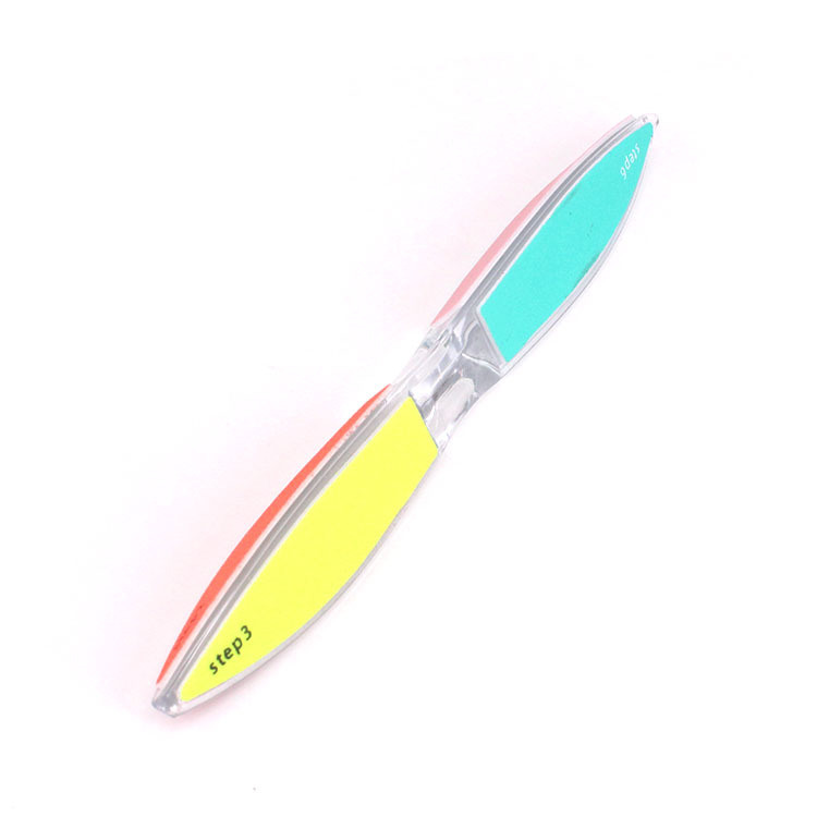 Multi-Use 6-Way Shiner Nail Files Buffer Block Sanding Nail Tool