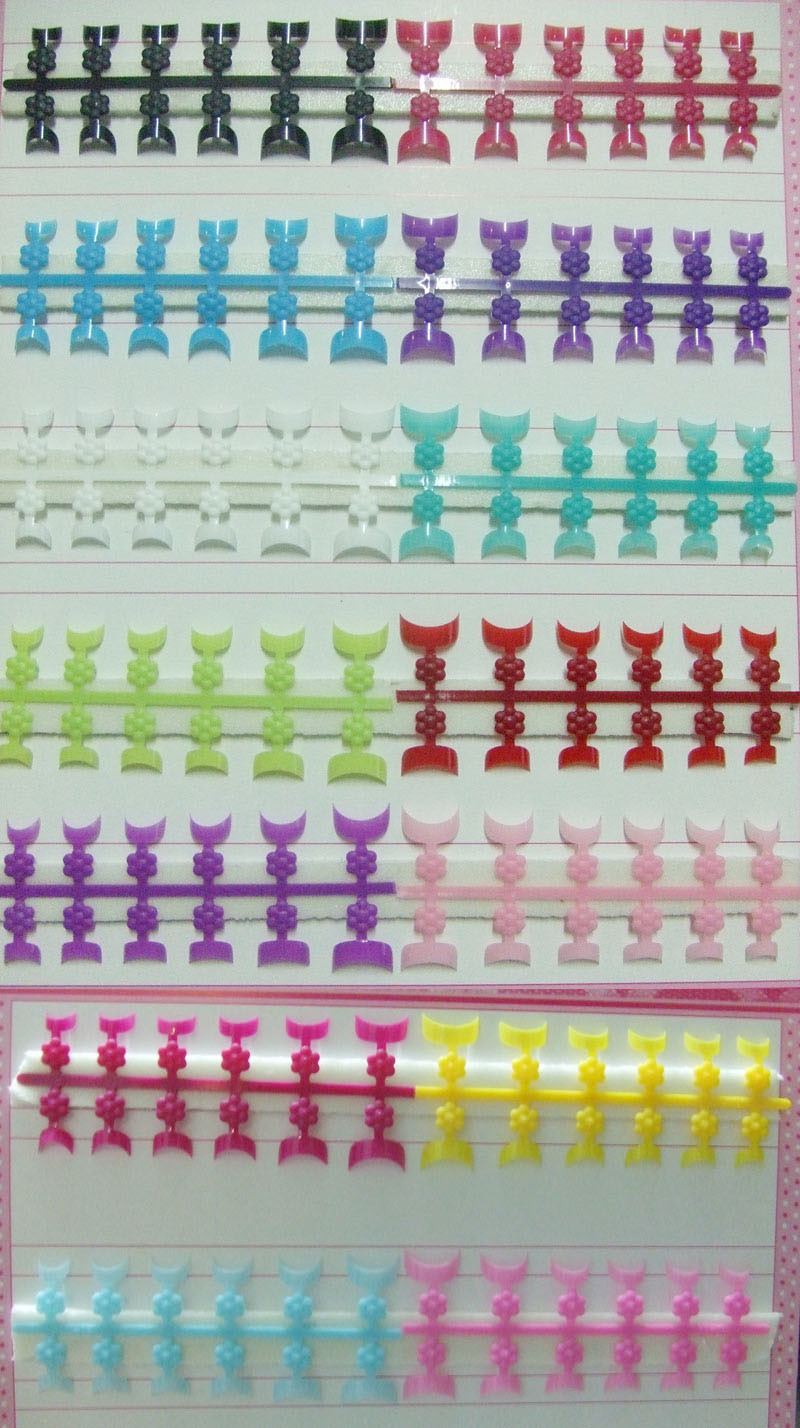 100% Korean ABS French Wrap Plus Nail Tips for Art Nail