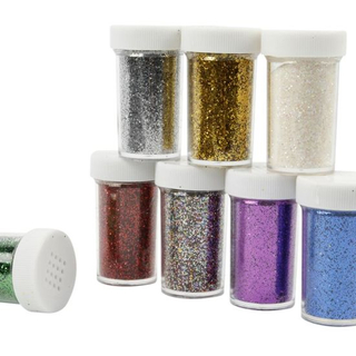 Nail Art Shinning Glitter Powder in 20g Bottle for Nail Beauty