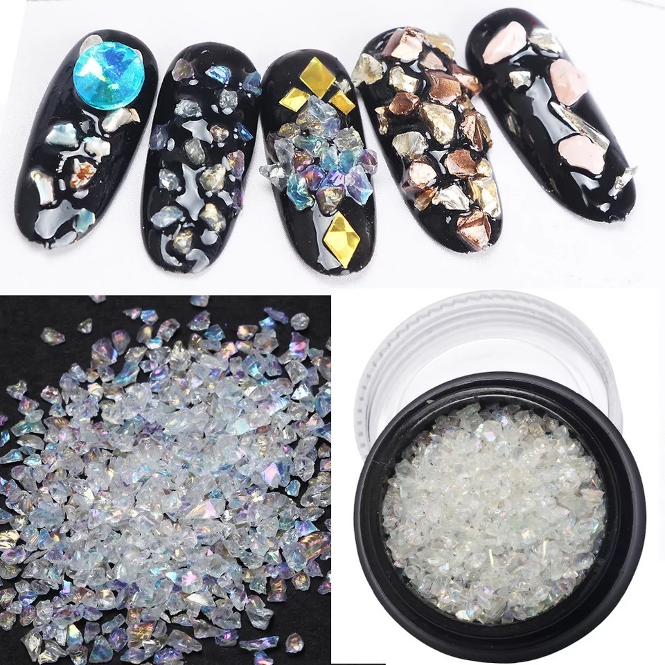 Crystal Ab Colorful Stones 3D Nails Art Decoration Personalised Nails