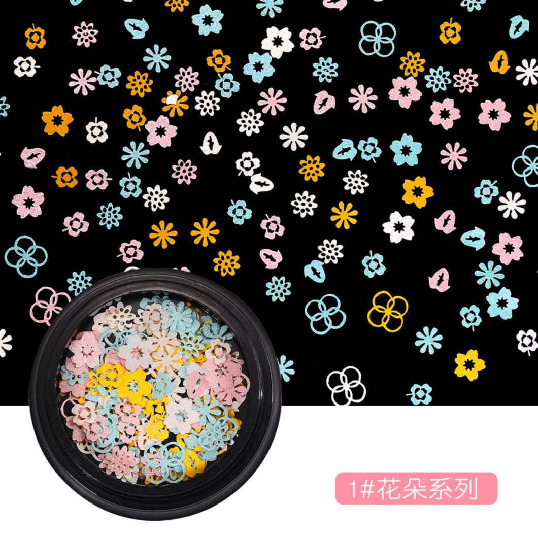 Metalic Colorful All Kinds of Shape Slice for Nail Art