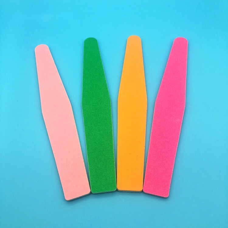 Professional Rhombus Nail Art Files Buffer Buffing Tips Slim