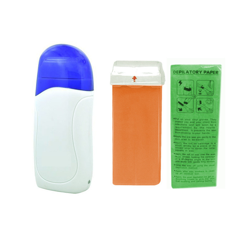 Depilatory Wax Heater Waxing Hair Removal Set Depilation Tool Kit