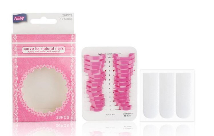 Nail Polish Remover Clips Caps UV Gel Polish Removal Wraps