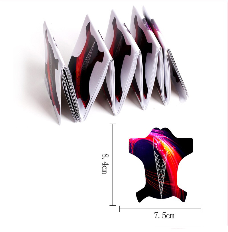 Nail Forms Extension Tips Guide Extension French DIY Tool