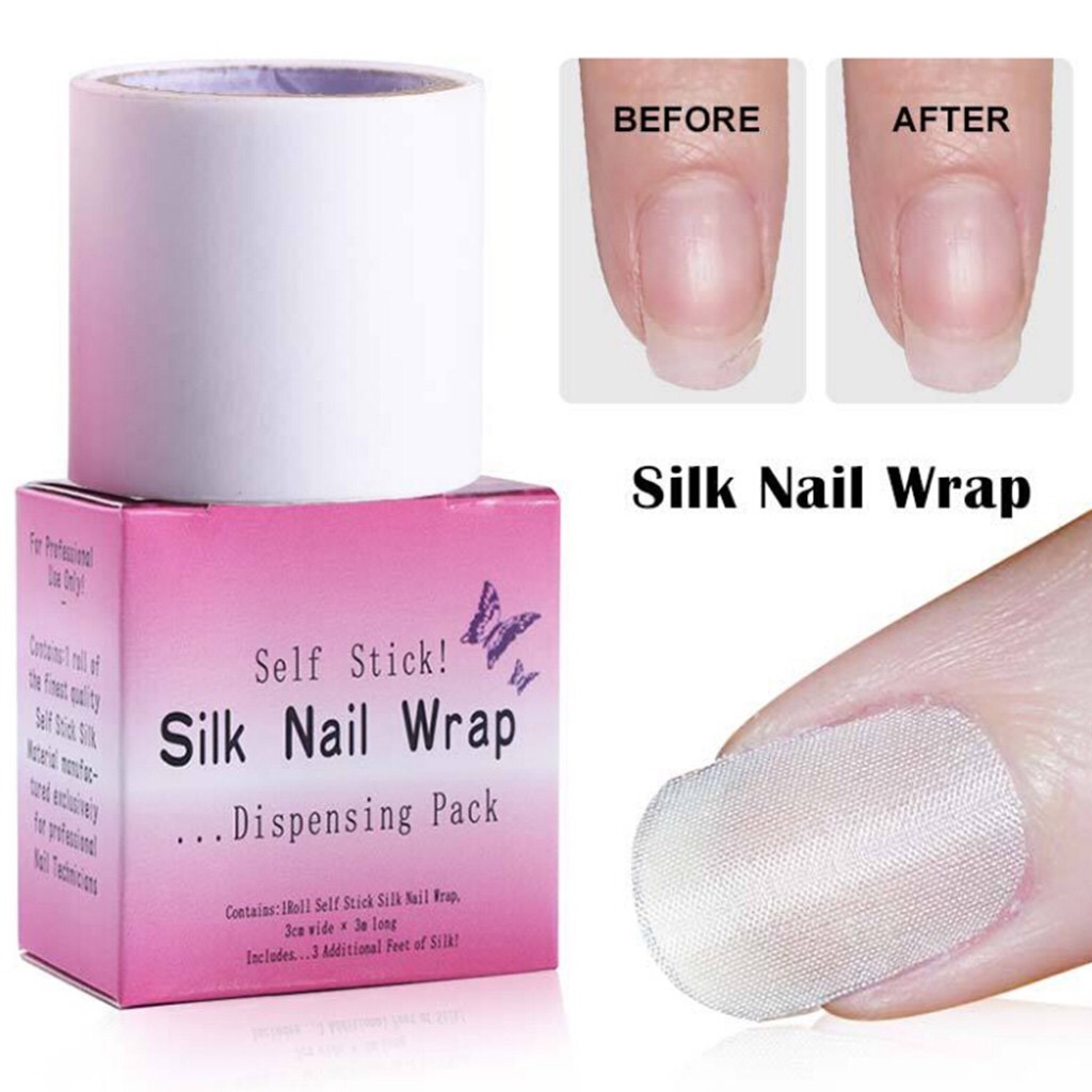 Nail Repair Silk Wrap Anti Sticker for Broken Manicure