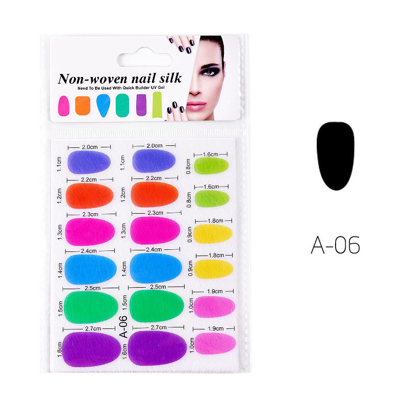 Silk Nail Sticker Anti Damage Strong Protect Reinforce Extension Sticker