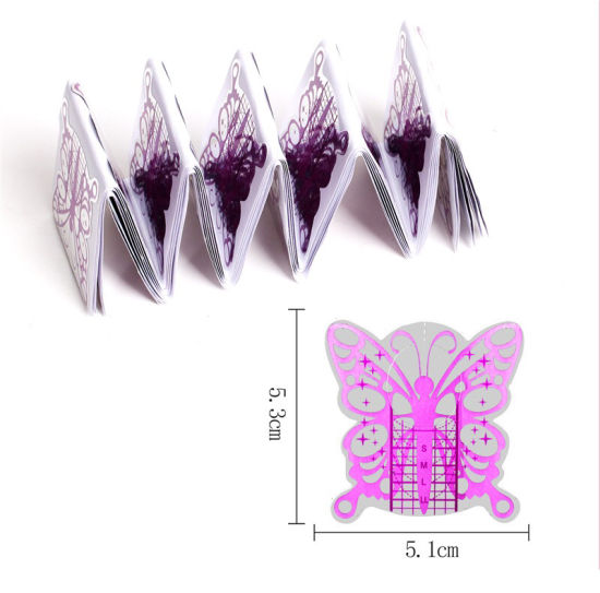 Extension Butterfly Supplies Tools Nail Art Tip Professional Nail Forms