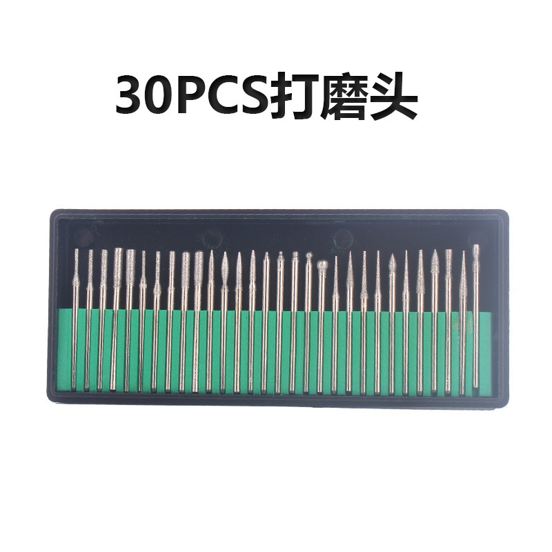 30PCS Nail Drill Bits Milling Cutter Set Manicure Pedicure Tool
