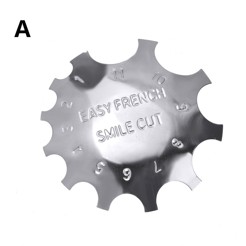 Easy French Poly Tips Guide Nail Manicure Tool