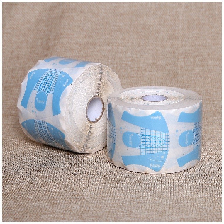 Self-Adhesive Nail Forms Stick Paper Extension for Nail Art Decorations