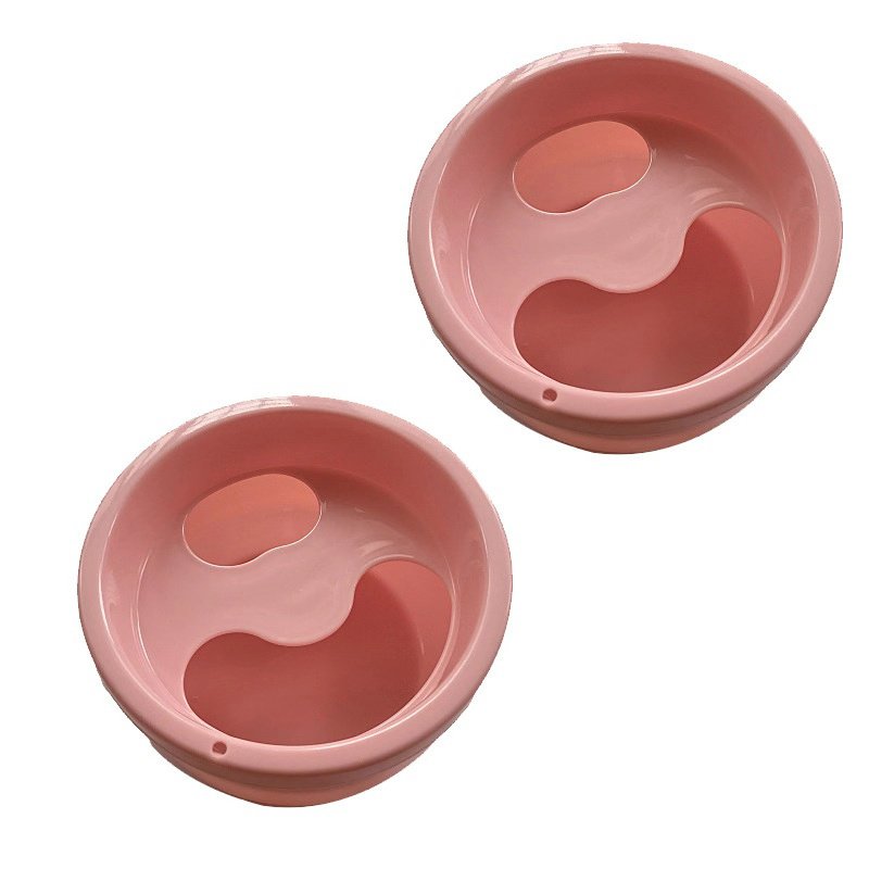 Portable Manicure Plastic Nail Polish Remover Bowl Nail Art Tools