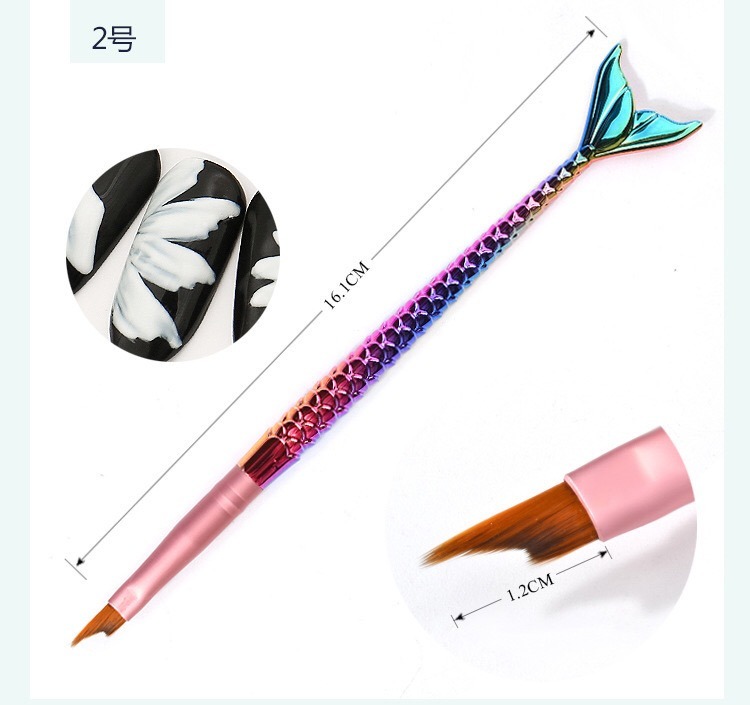 Nail Art Line Painting Brush Acrylic Thin Liner Drawing Pen