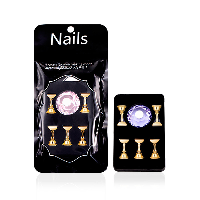 Diamond Nail Tip Holder Display Nail Tips Manicure Nail Tool