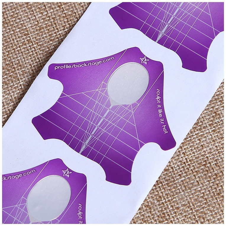 Nail Form Nail Art Guide Extension Acrylic UV Gel