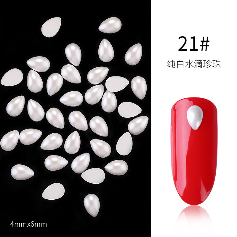Nail Art Decoration Shinning Nail Art Pearl Nail Jewelry