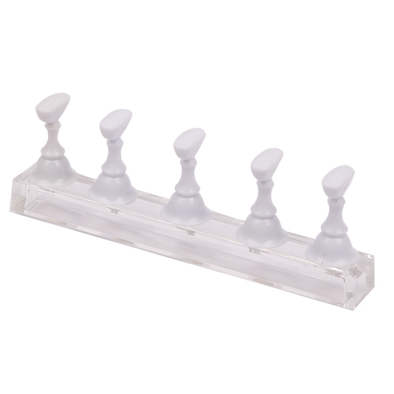 Nail Holder Practice Training Display Stand False Nail Tip Salon