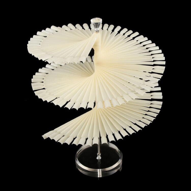 Tree Shape Color Chart Nail Art Polish Color Card Palette