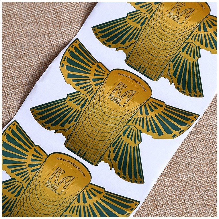 Acrylic UV Gel Nail Art Tools Builder Sticker Nail Form