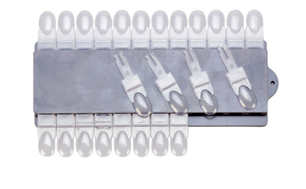 False Nail Tips Nail Art Polish Color Card Chart Palette