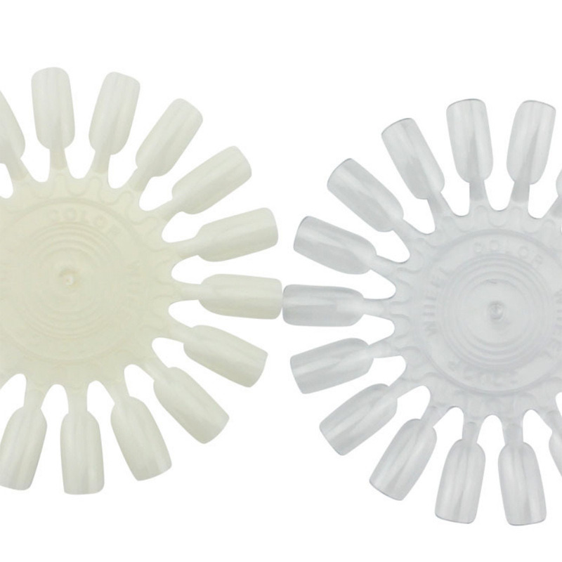 False Nail Display Nail Color Chart Nail Polish Practice Wheel