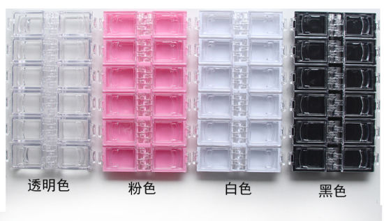 Empty Plastic Storage Box Jewelry Beads Container Accessories Nail Tool