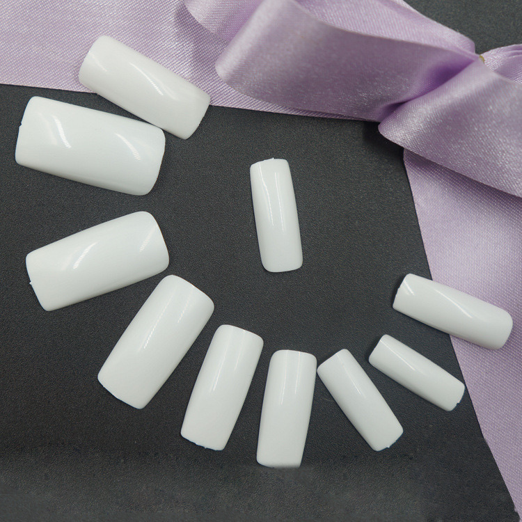 100PCS Plastic Nail Tip Ballet Shape False Nail Art Tips