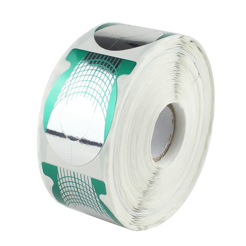 Fish Shape Nail Form DIY Nail Gel Curl Forms