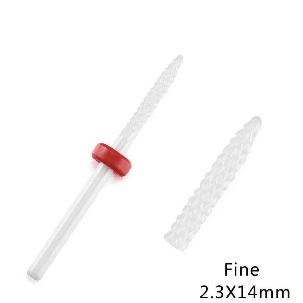 Milling Cutter Nails Manicure Fine Electric Ceramic Drill Bits