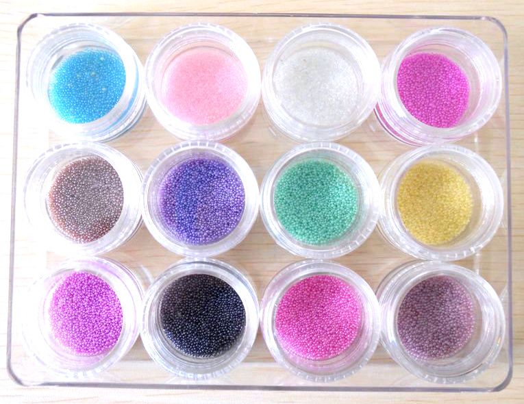 Nail Art Mini Beads for Nail Tips Designed