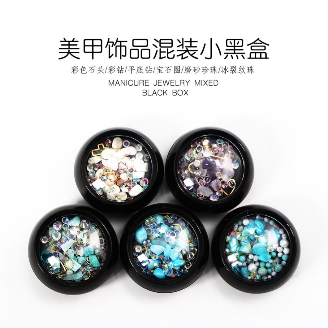 Mixed Colorful Rhinestones Nails Jewelry Crystal Stones for Nail Art