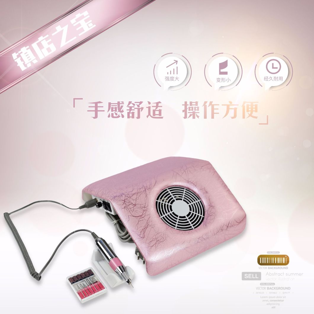 Nail Art Dust Collector Nail Grinding Machine with Vacuum