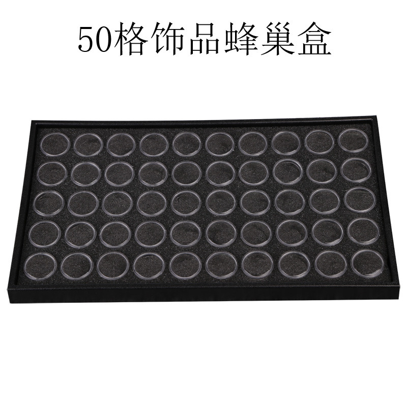 50grids Plastic Empty Nail Storage Nail Art Tools Jewelrycontainer