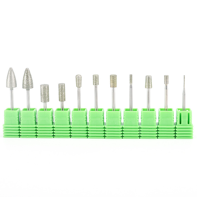 Diamond Nail Drill Bits Cuticle Clean Electric Manicure Machine Accessories