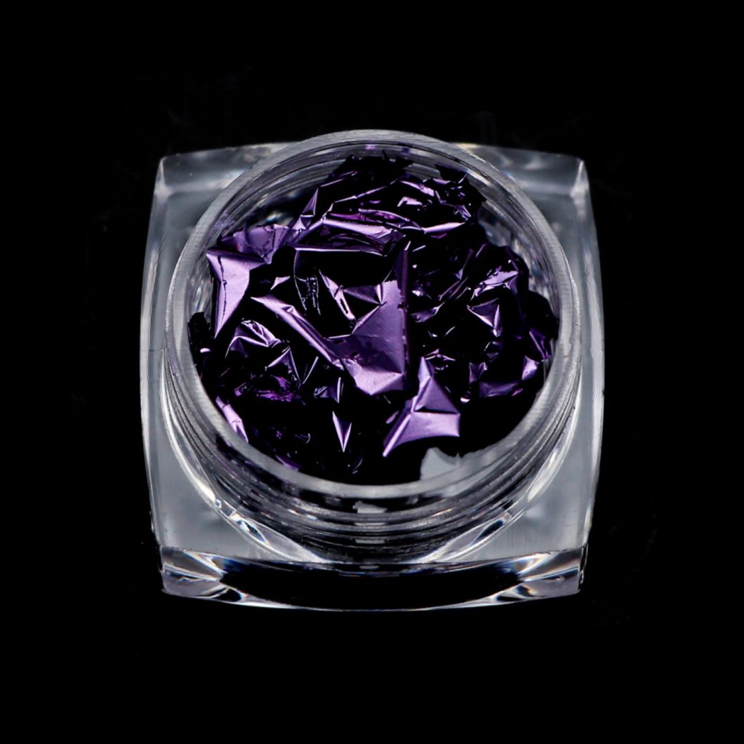 Aluminum Colorful Nail Art Foils Sticker Paper Manicure Decorations