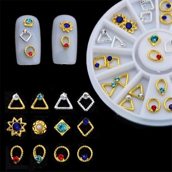 Charms Metal Alloy Nail Jewelry Nail Art Decorations Accessories