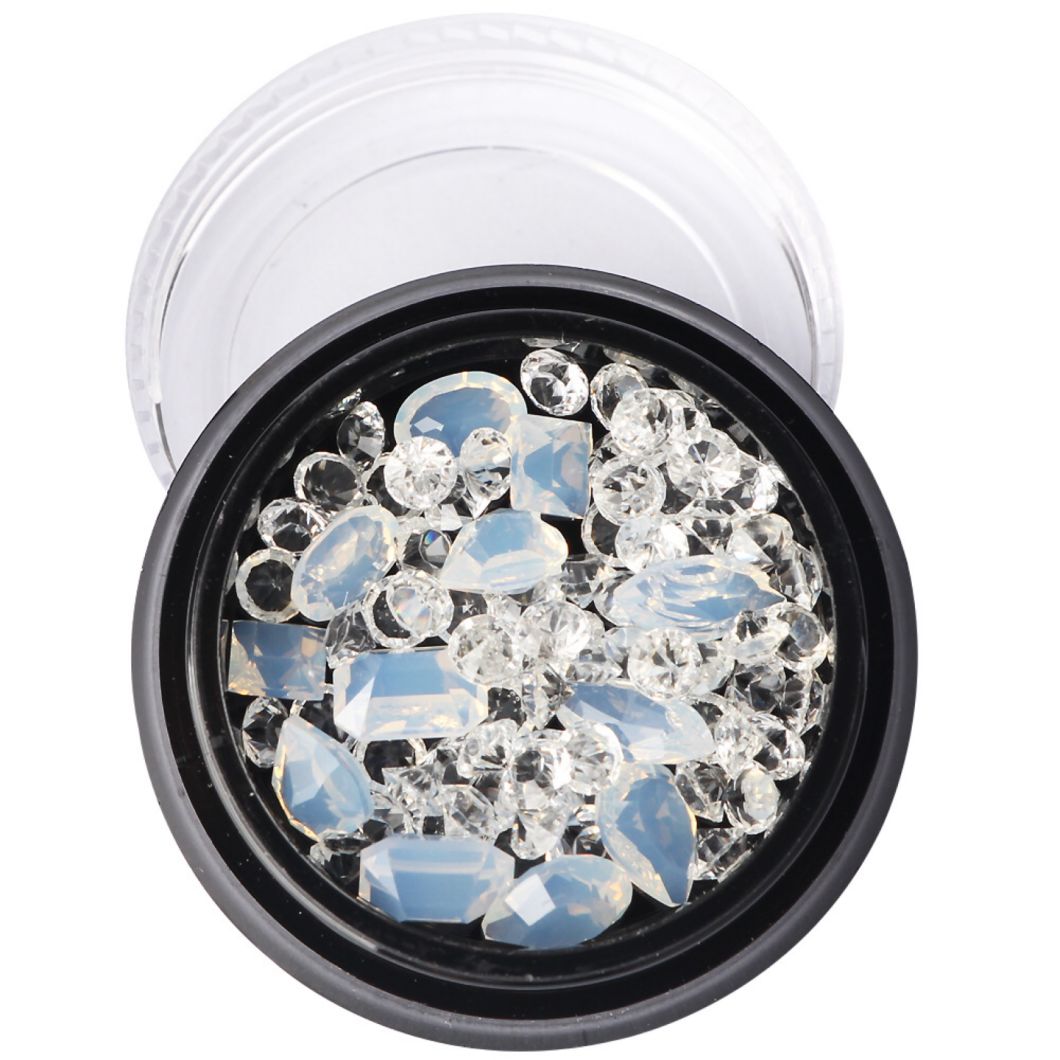 Mixed Transparentrainbow Crystal Beads Diamond Nail Art Decorations DIY