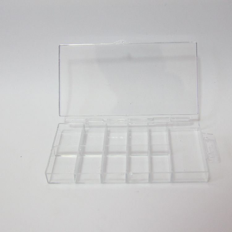100PCS Nail Tip Box for Nail Art Tools Empty Containers