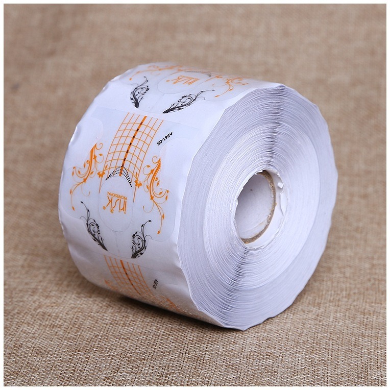 Paper Forms Acrylic UV Gel Tip French Nails Extension Guide