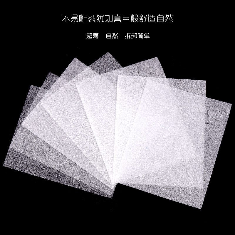 Silk Nail Sticker Anti Damage Strong Protect Reinforce Extension Sticker