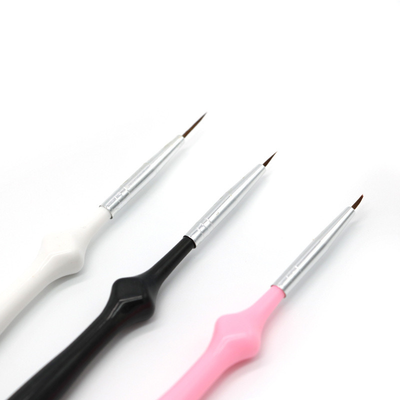 Nail Art Brush Crystal Acrylic Thin Liner Drawing Pen Brush