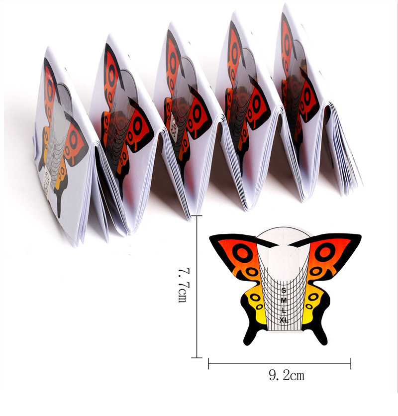 French Nail Forms Nail Art Extension Manicure Design