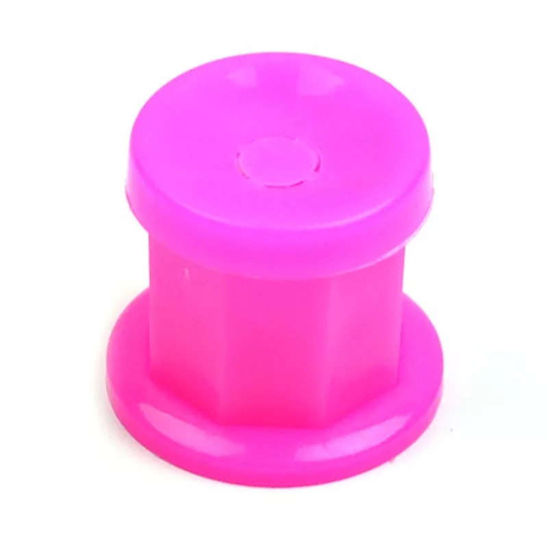 Plastic Nail Art Dappen Dish Case Nail Liquid Powder Tool