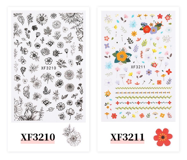 Nail Sticker Adhesive Manicure Tips Nail Art Decorations