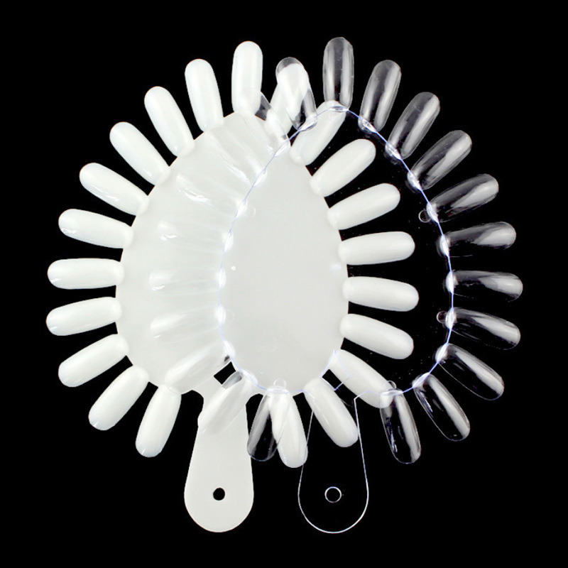 False Nail Art PRO Chart Nails Polish Display Polish Practice