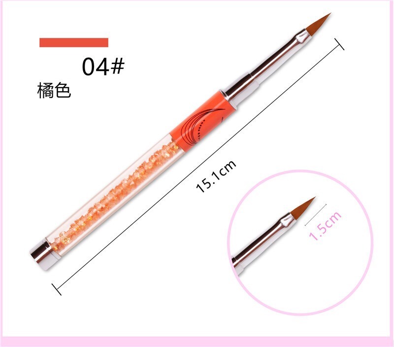 Nail Art Brush Tools Set Builder Painting Drawing Brushes Pens