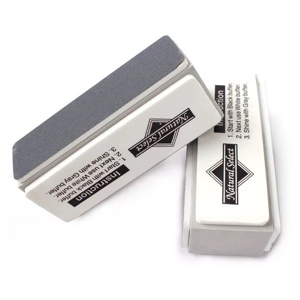 3-Way Nail Tip Shining Block for Nail Block Buffer