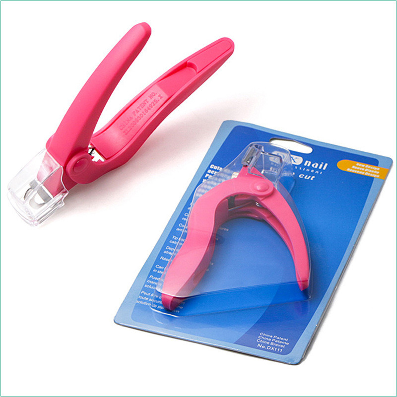 Stainless Steel Head Plastic Handle Nail Clipper Cutter Nail Care